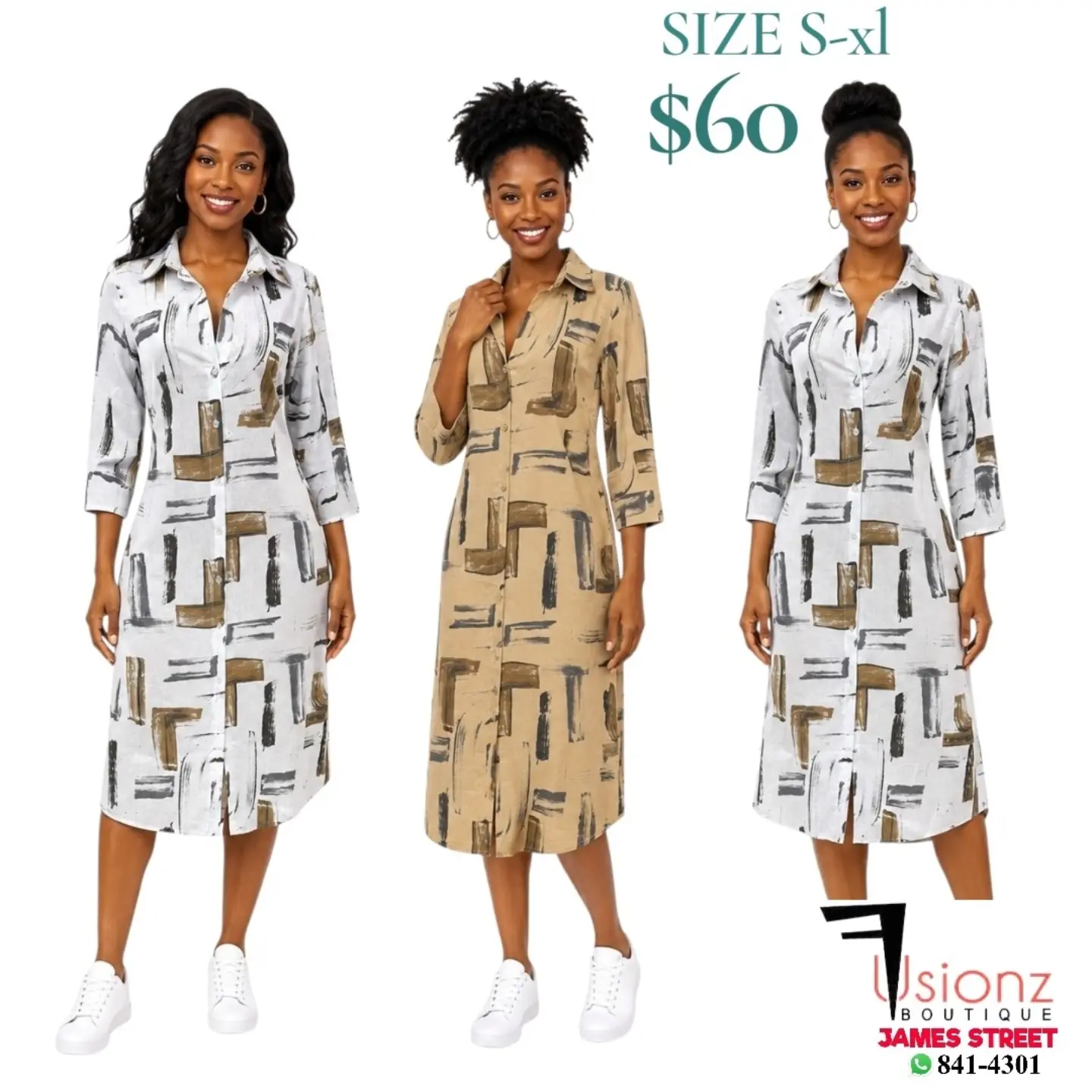 Fusionz Boutique Dresses – $50 Each