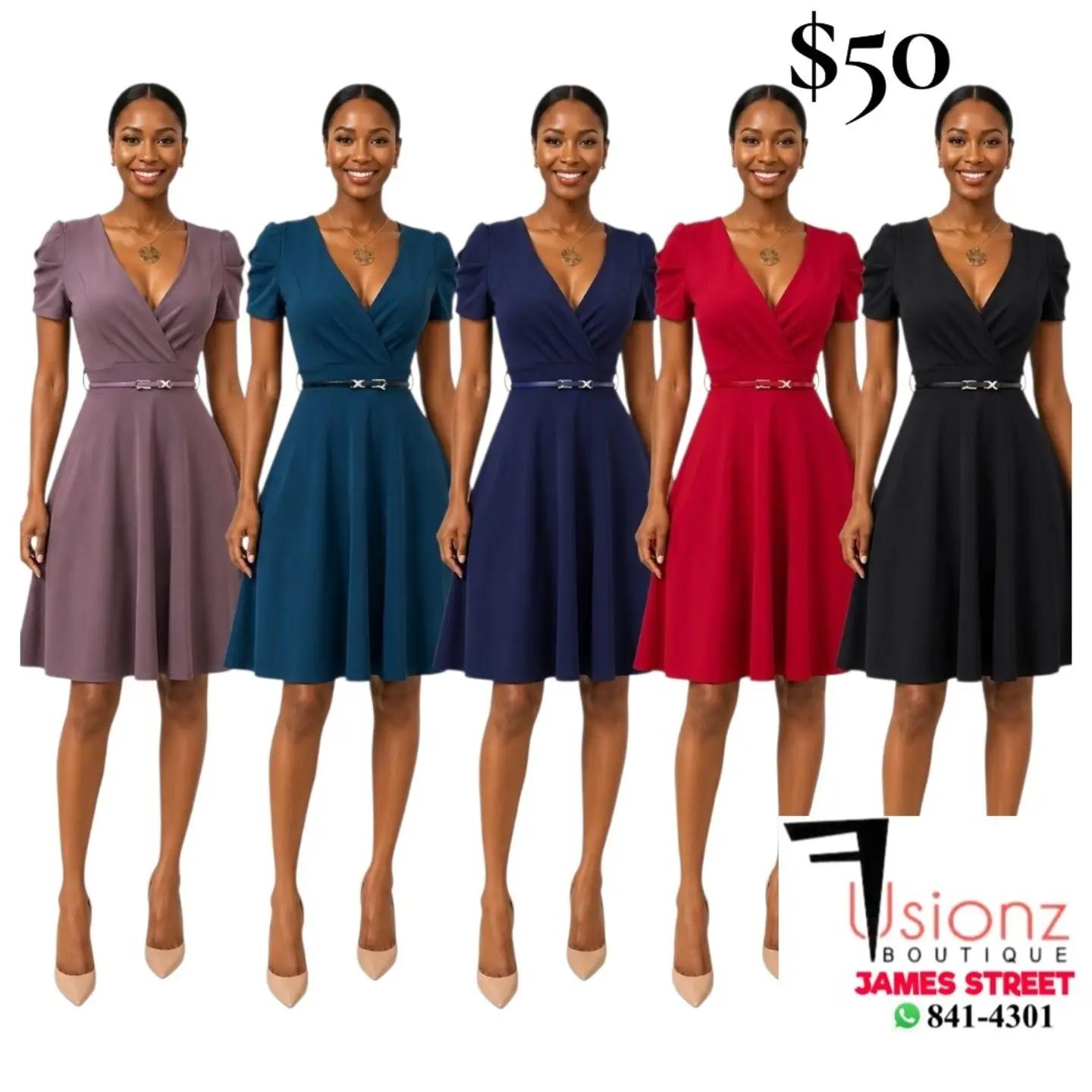 Fusionz Boutique Dresses – $50 Each