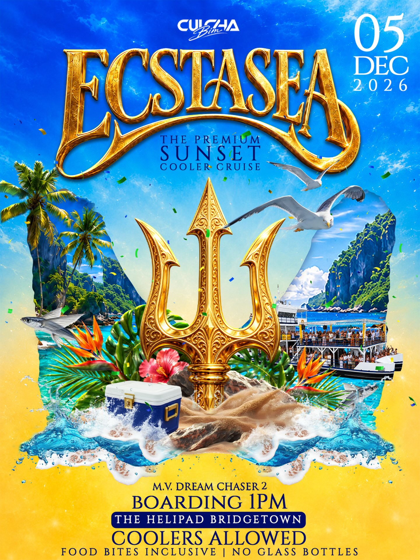 ECSTASEA – The Premium Sunset Cooler Cruise | Dec 5, 2026
