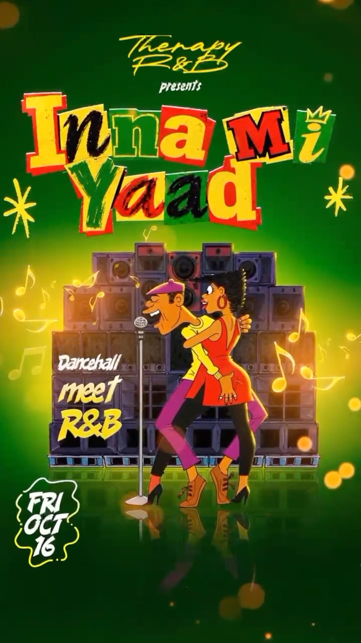 Therapy R&B presents Inna Mi Yaad: Dancehall Meets R&B at Pelican Lawns