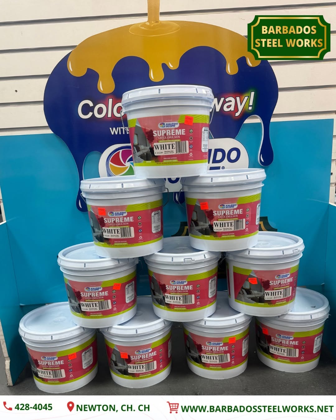 Colour Your Spring: 25% Off All Kaleidoscope Paints + Special Prices on Supreme Latex Emulsion White