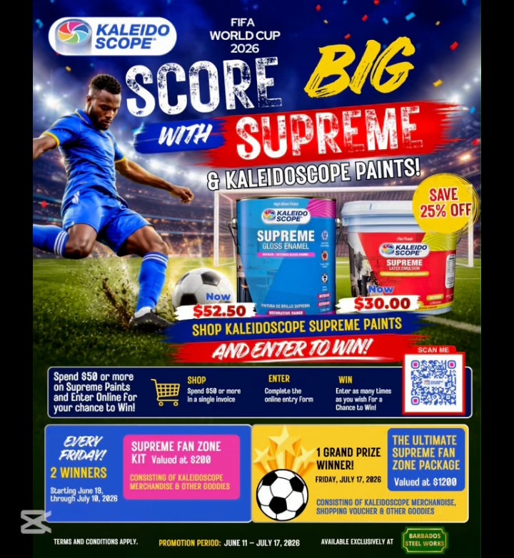 Score Big with Supreme & Kaleidoscope Paints – Save 25% + Win Prizes