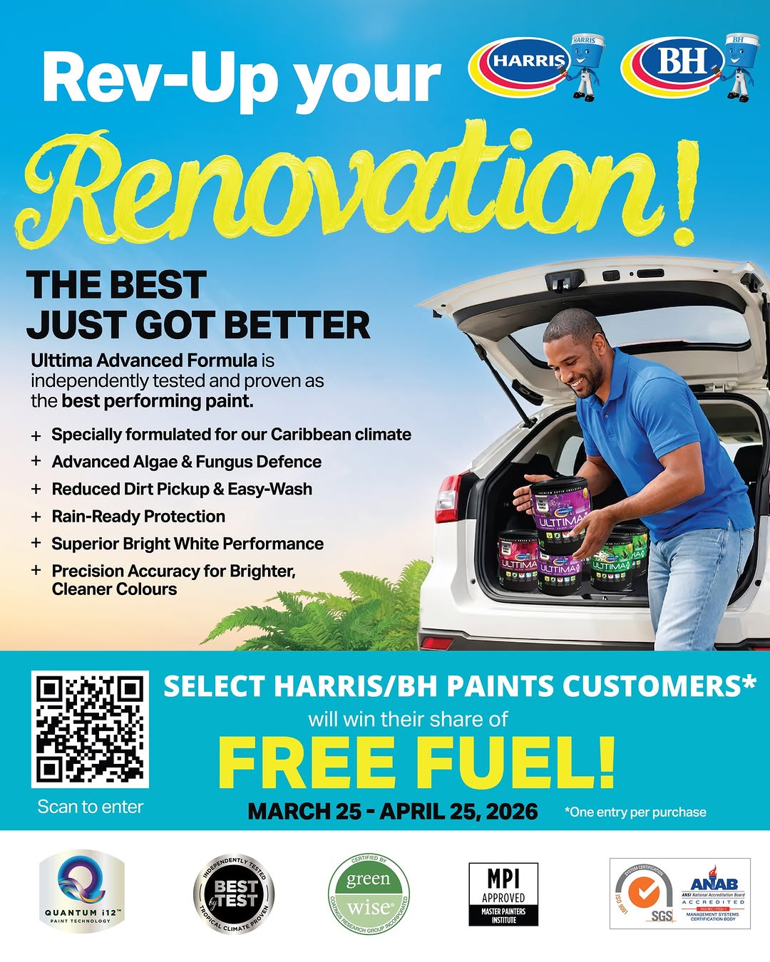 Harris Paints Barbados