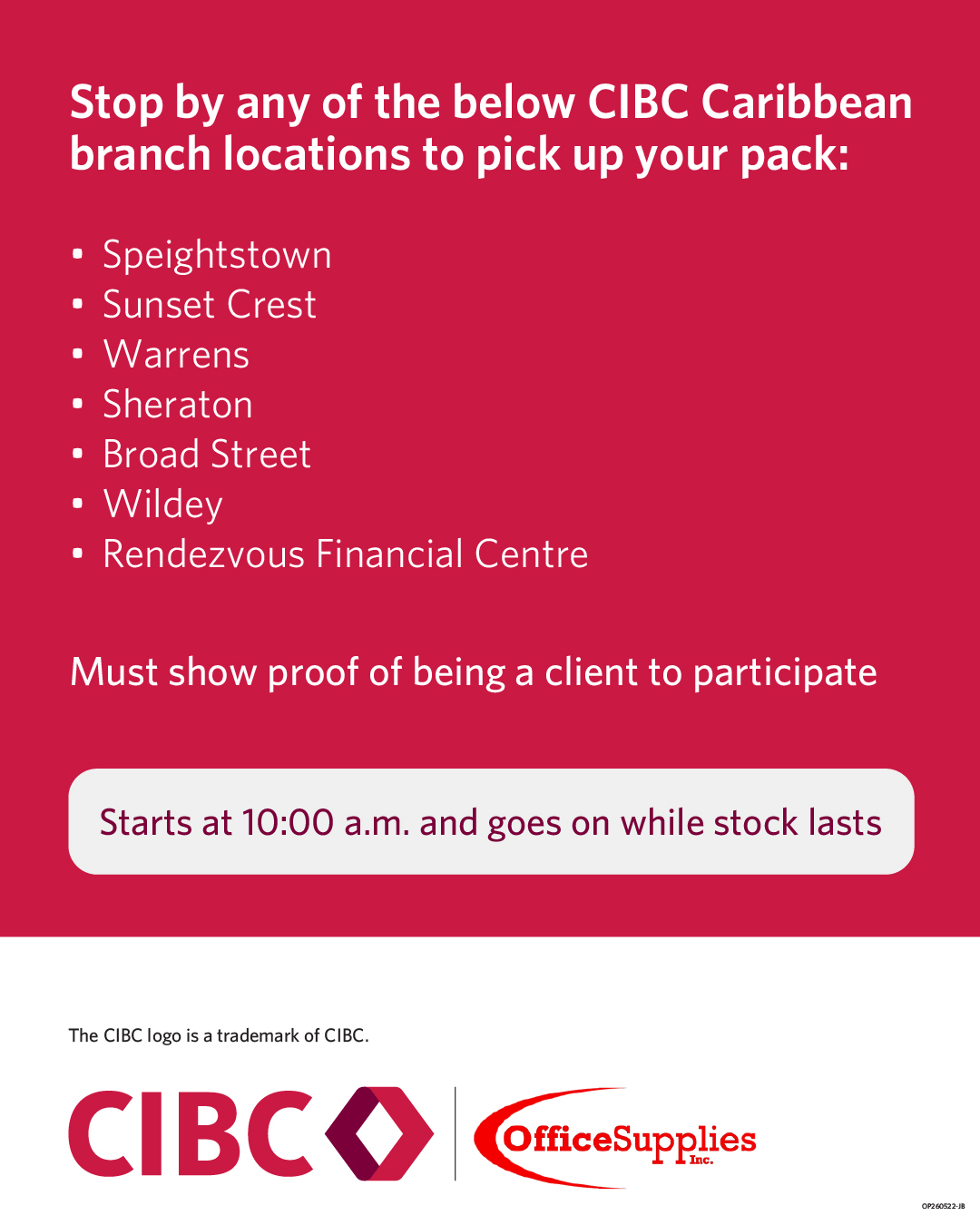 CIBC Caribbean Back-to-School Complimentary Pack Giveaway