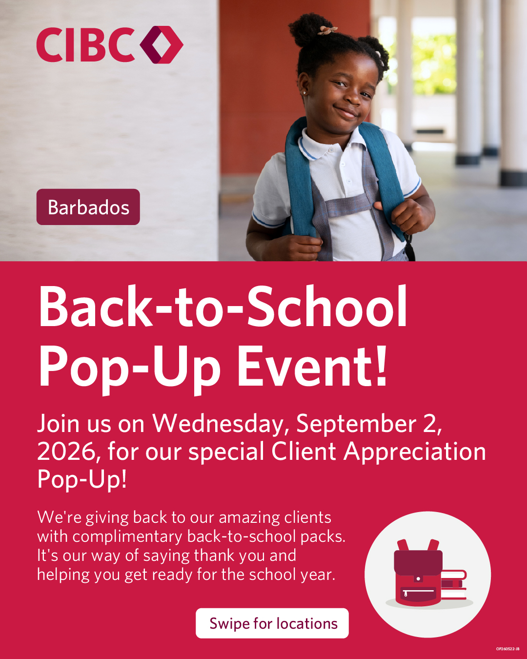 CIBC Caribbean Back-to-School Complimentary Pack Giveaway