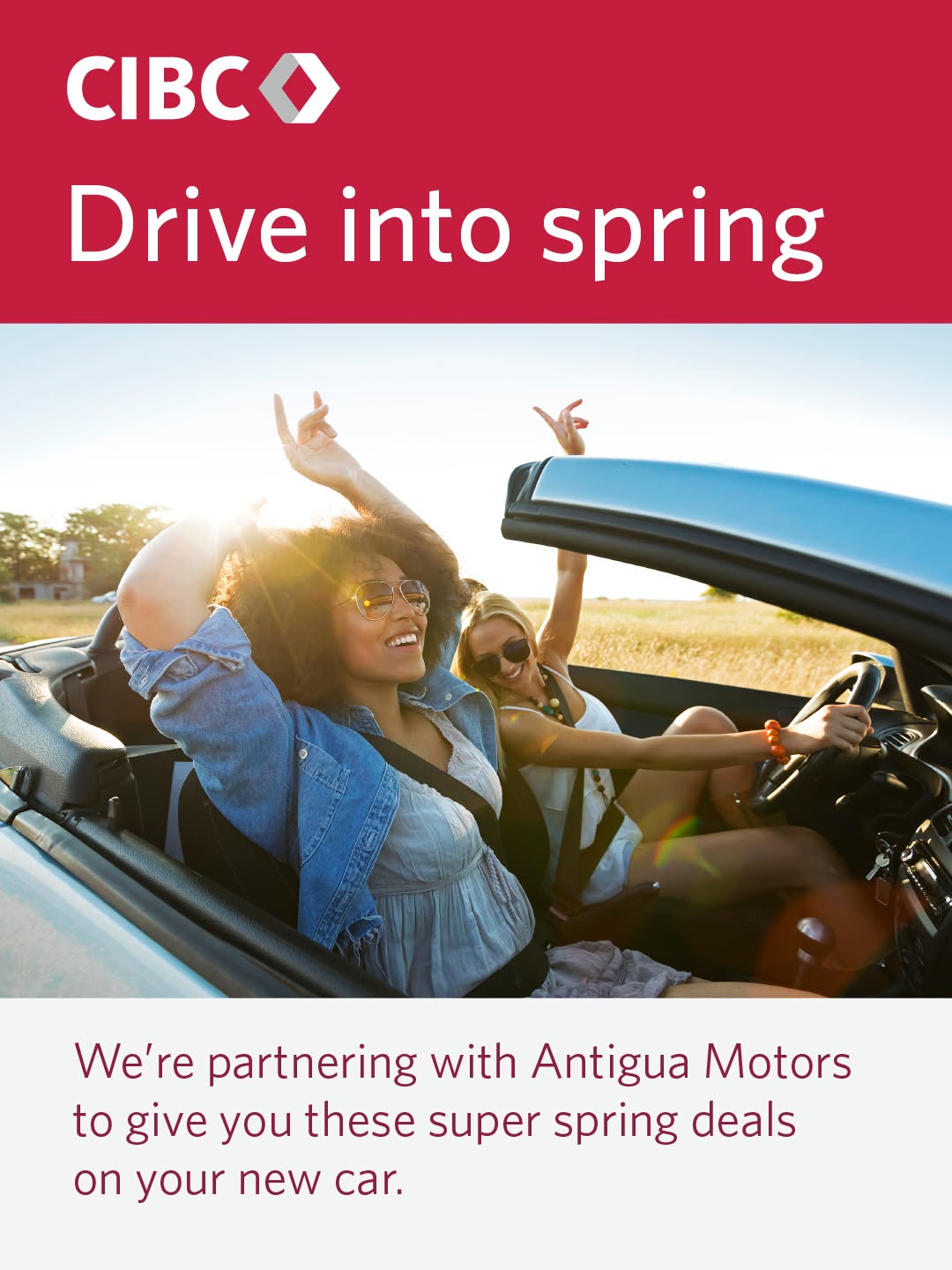 CIBC & Antigua Motors Spring Car Finance Deal – 100% Financing + Exclusive Perks