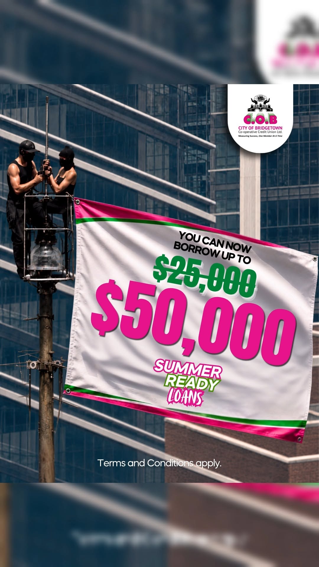 COB Credit Union Summer Ready Loan – Borrow Up to $50,000