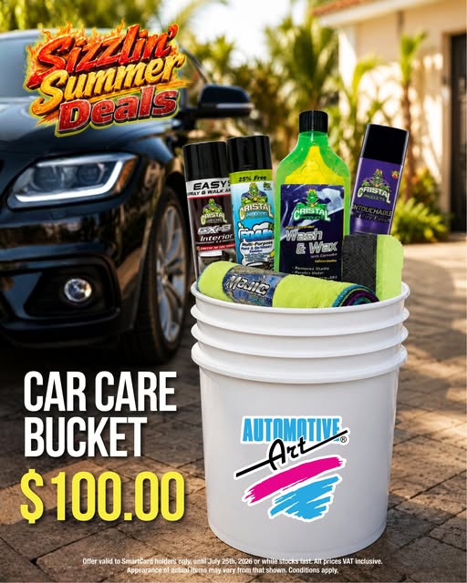 Sizzlin' Summer Deals – Car Care Bucket for $100