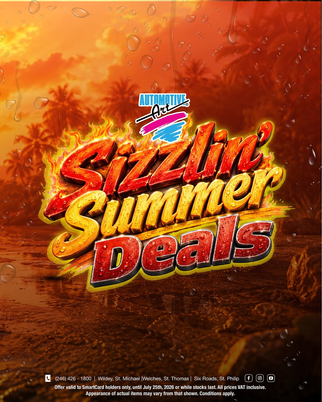 Automotive Art Sizzlin' Summer Deals – Up to 25% Off Tyres, Tools, Wiper Sets & More
