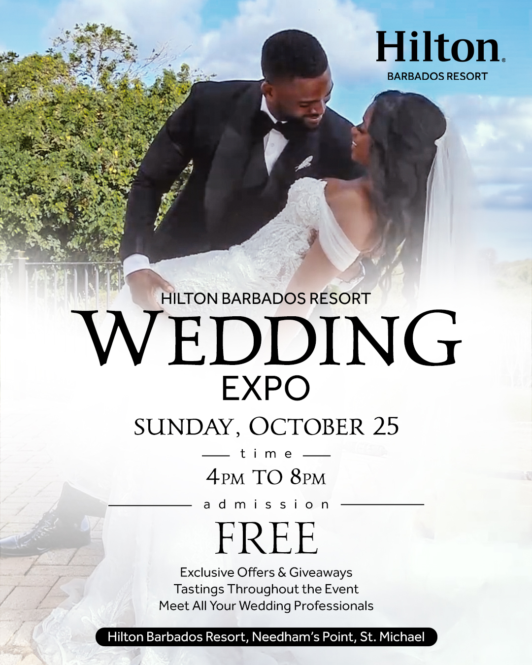 Hilton Barbados Resort Wedding Expo - Free Admission