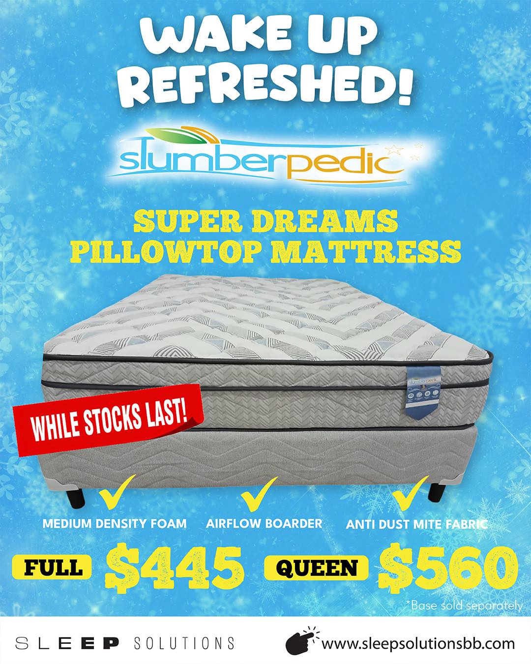 Wake Up Refreshed Sale – Up to 40% Off Mattresses, Adjustable Bases & Accessories