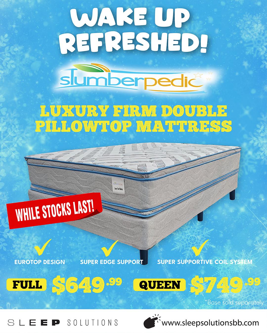 Wake Up Refreshed Sale – Up to 40% Off Mattresses, Adjustable Bases & Accessories