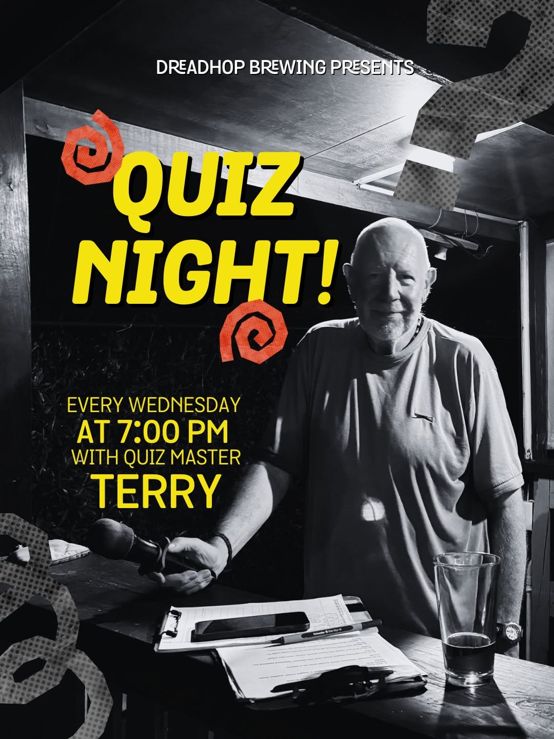 Quiz Night at DreadHop Brewing – $10/Person, Win a $100 Voucher