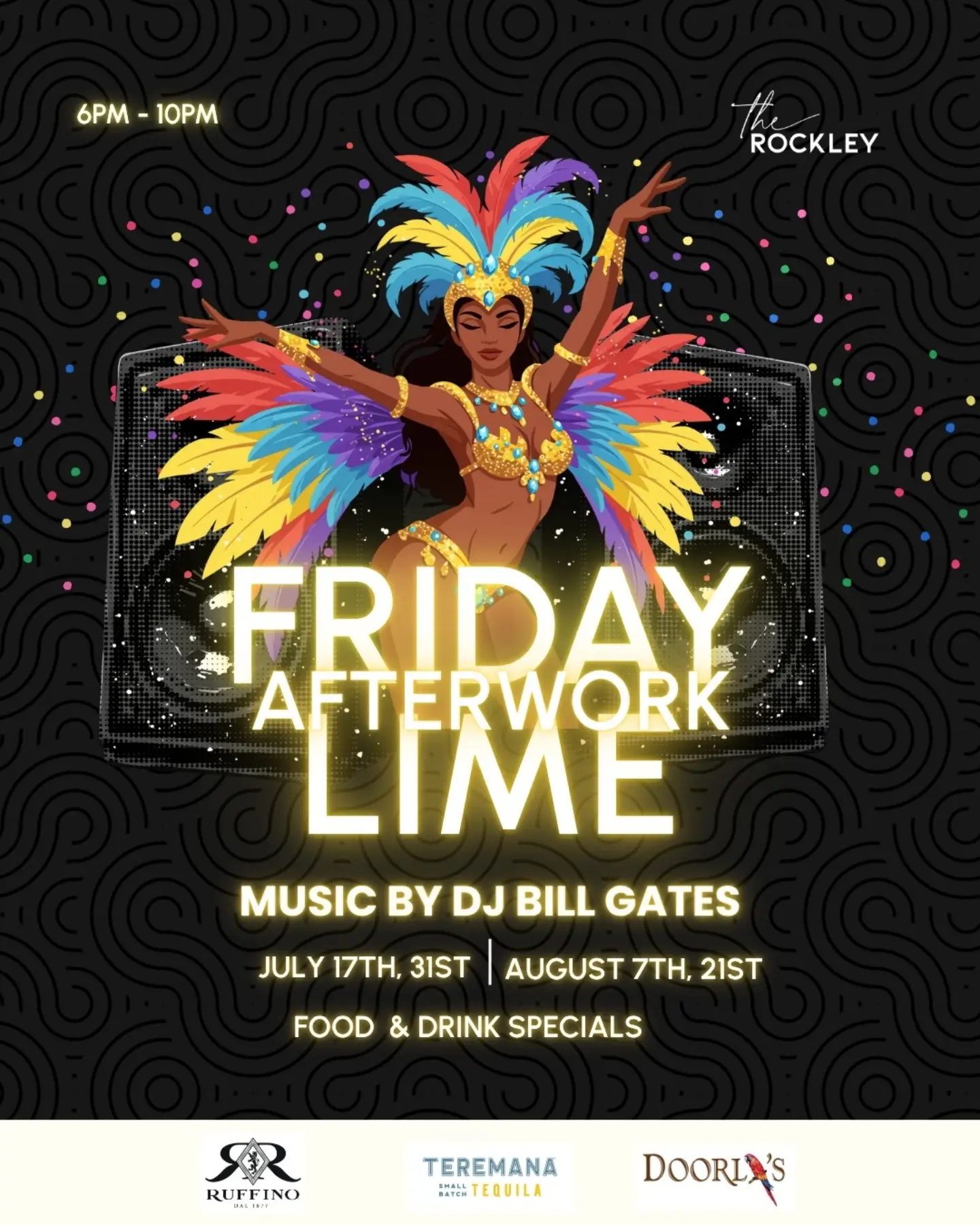 Friday Afterwork Lime Summer Series at The Rockley
