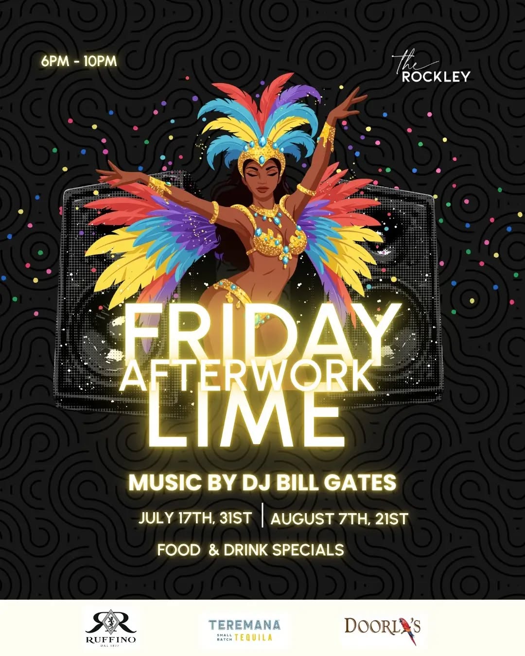 Friday Afterwork Lime Summer Series at The Rockley