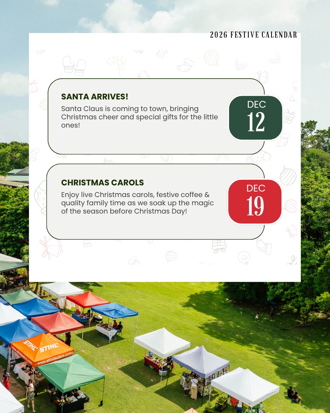 Brighton Farmers Market 2026 Festive Calendar – Christmas Market Series