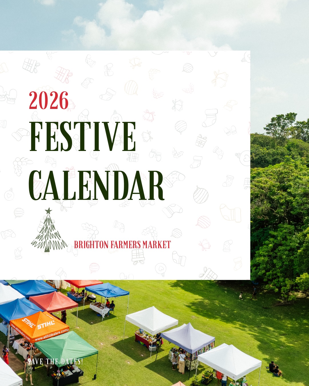 Brighton Farmers Market 2026 Festive Calendar – Christmas Market Series