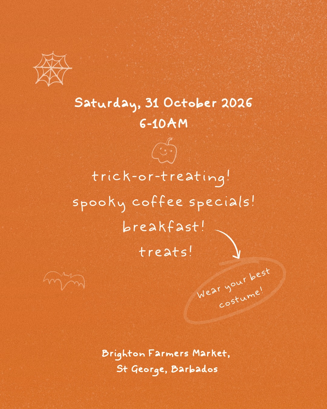 Spooky Saturday Halloween Market at Brighton Farmers Market