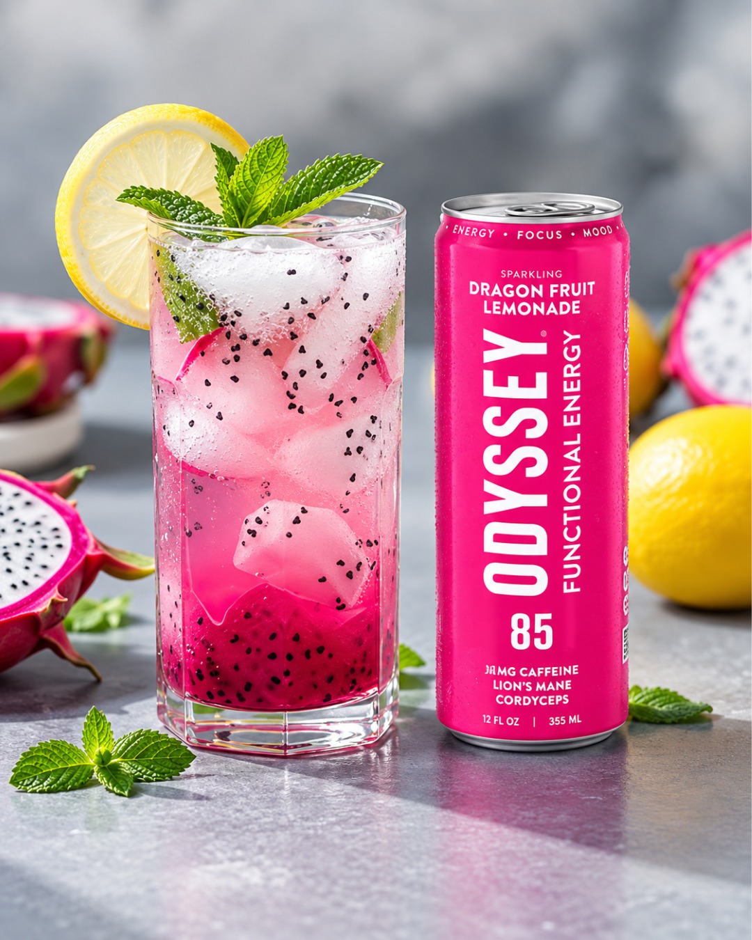 New Odyssey Sparkling Functional Energy Drinks – $14.99