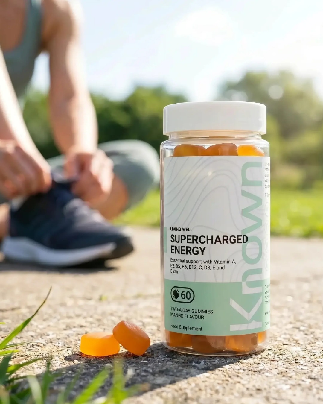 Known Supercharged Energy B12 Gummies 60ct – $29.99