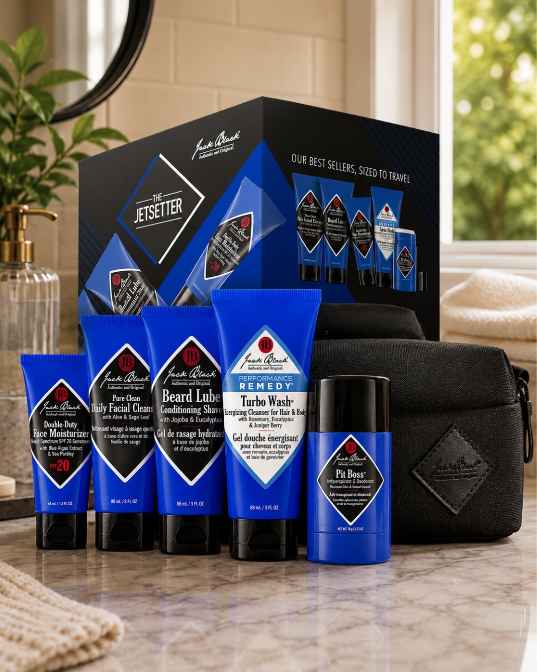 Jack Black The Jetsetter Set 5pc – $159.99