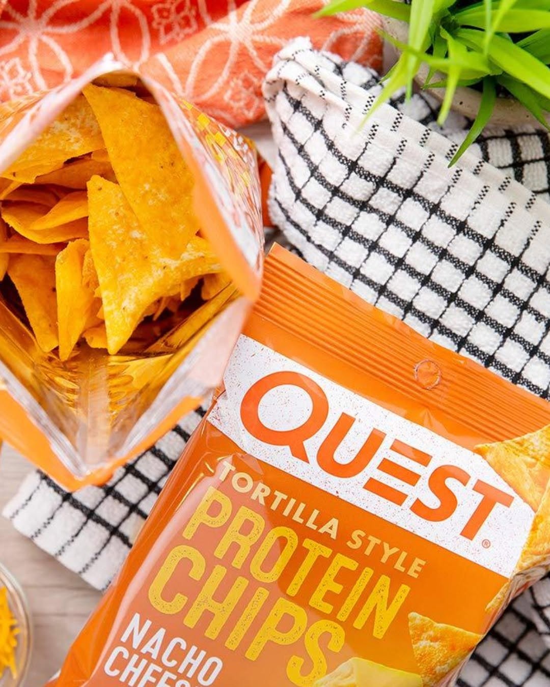 Quest Tortilla Style Protein Chips – Ranch & Nacho Cheese at $11.99