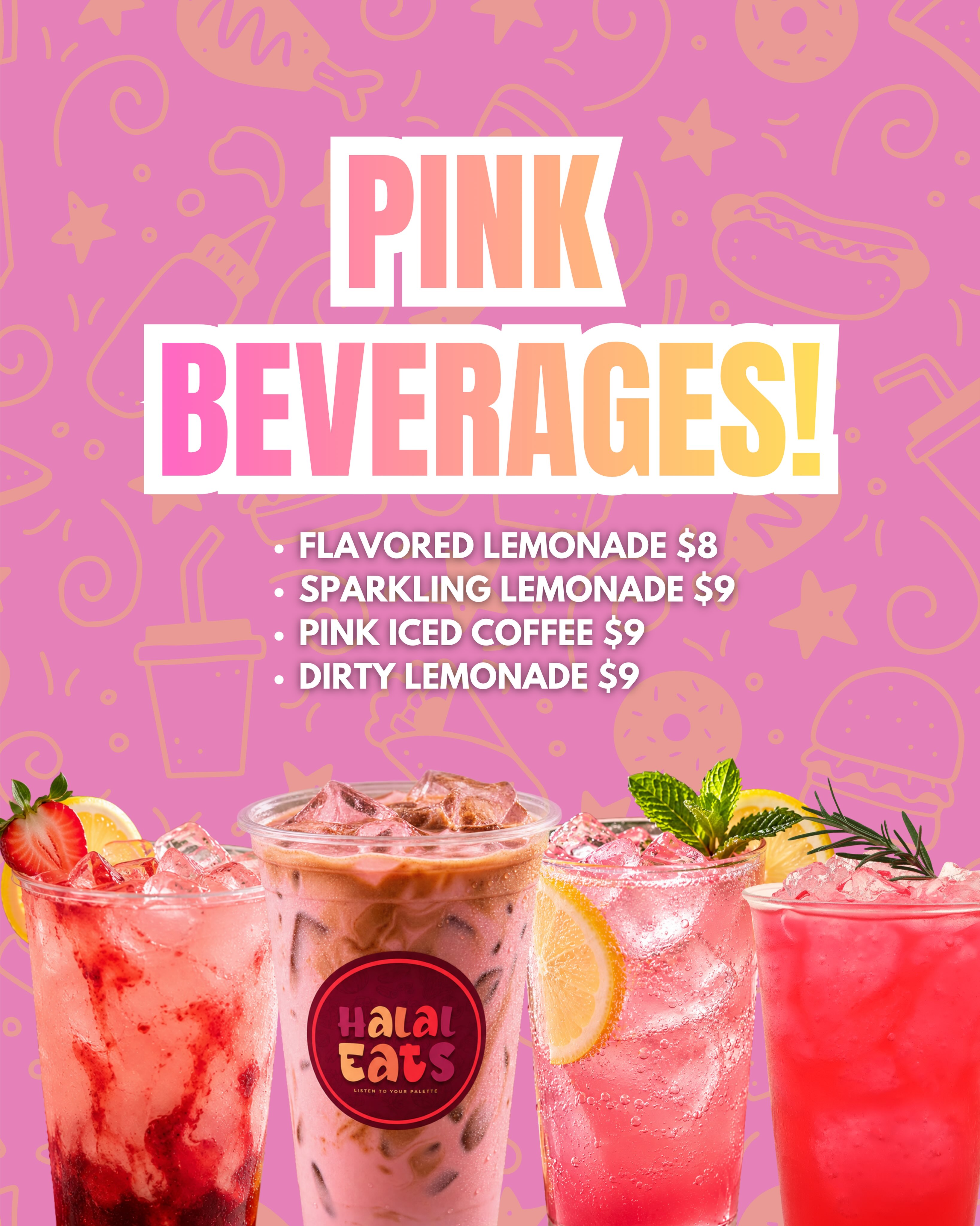 Pinktober Pink Drinks – Sip for a Cause (from $8)