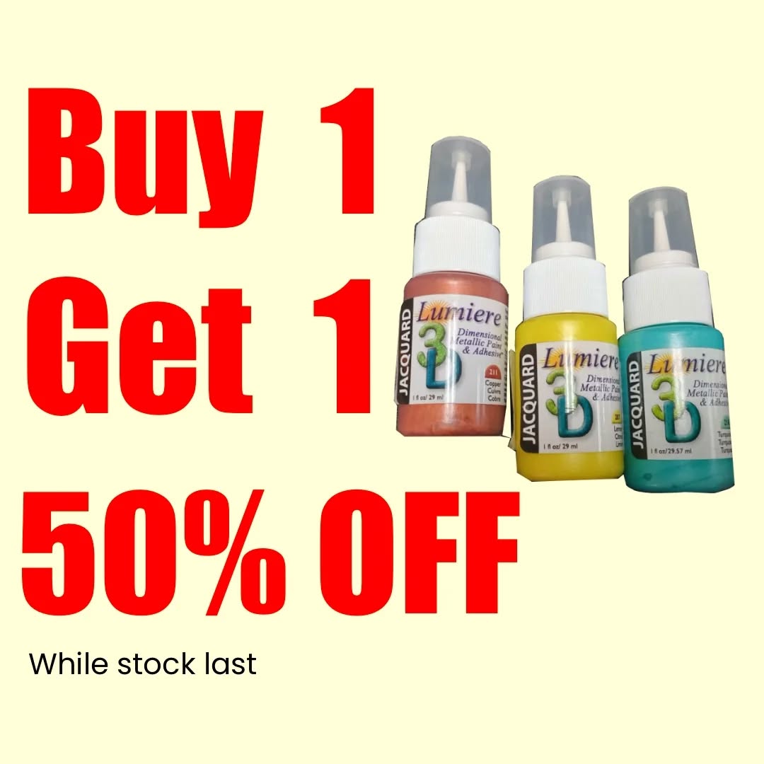 Buy 1 Get 1 50% Off Art Supplies at The Art Hub Barbados