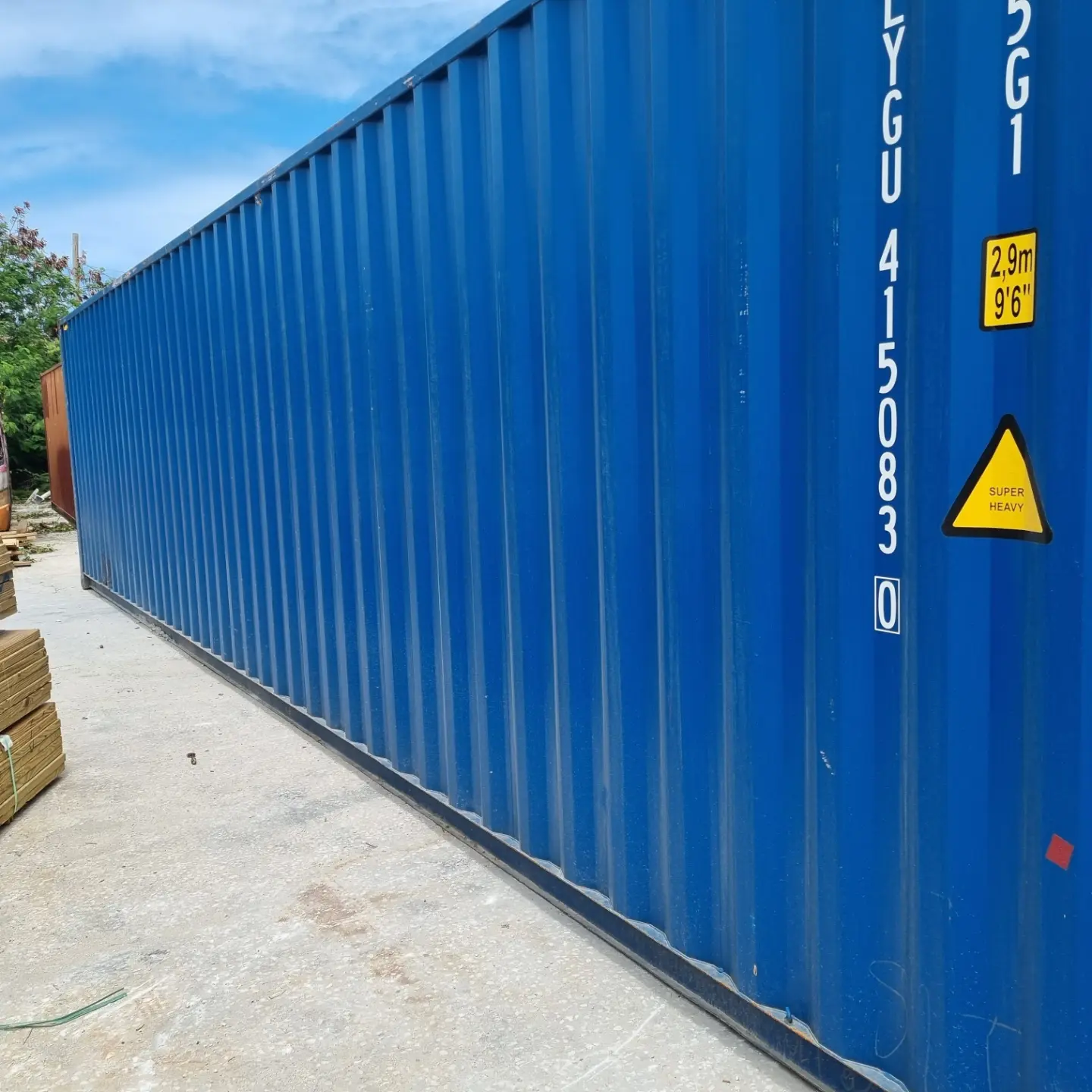 40ft HC Container – $10,525 at Builders Value Mart