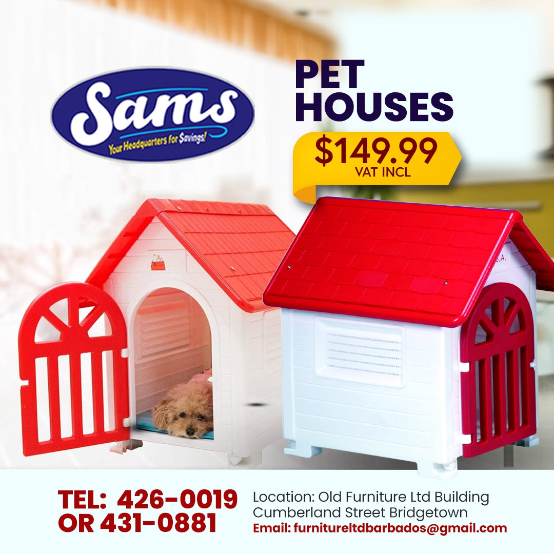 Pet Houses at $149.99 VAT Inclusive – Sams Store Barbados