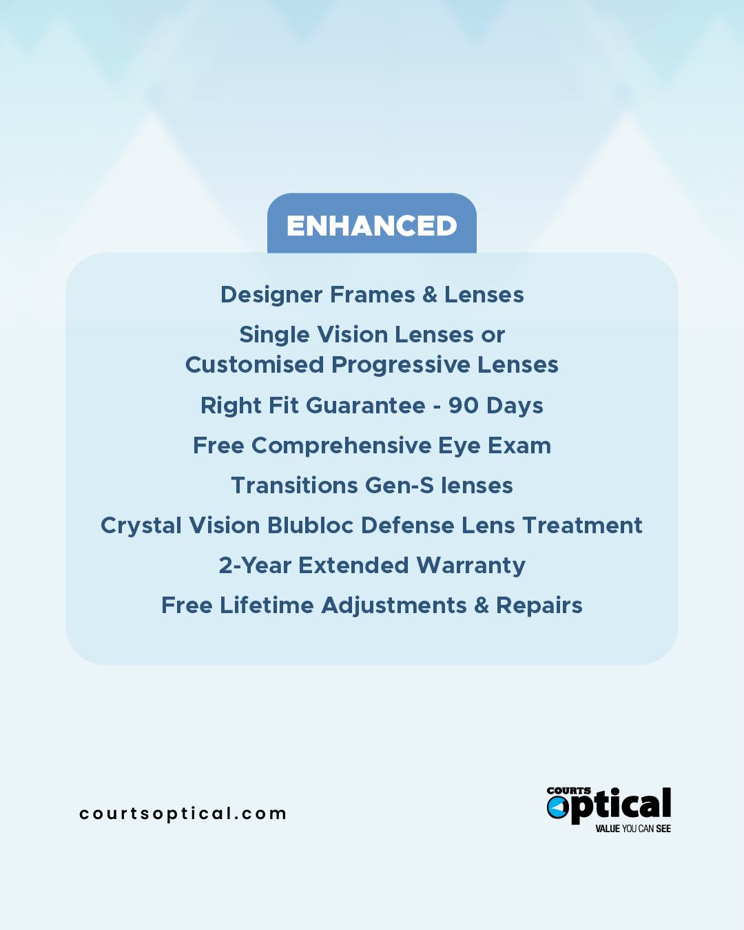Courts Optical Prime Package – Eye Care Bundles Starting from $499