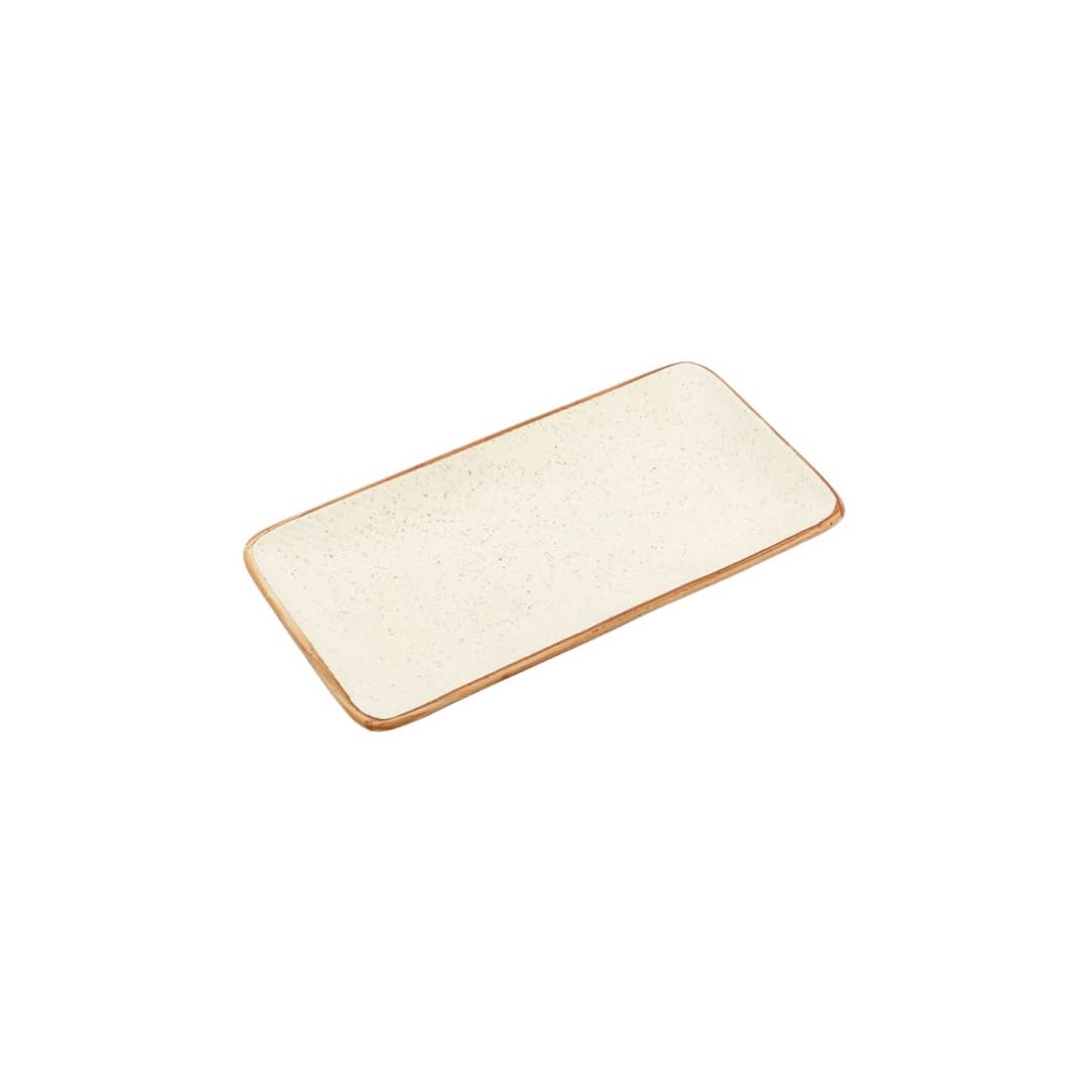 New Arrival: Speckled Rectangle Ceramic Plate – $5.00 Each