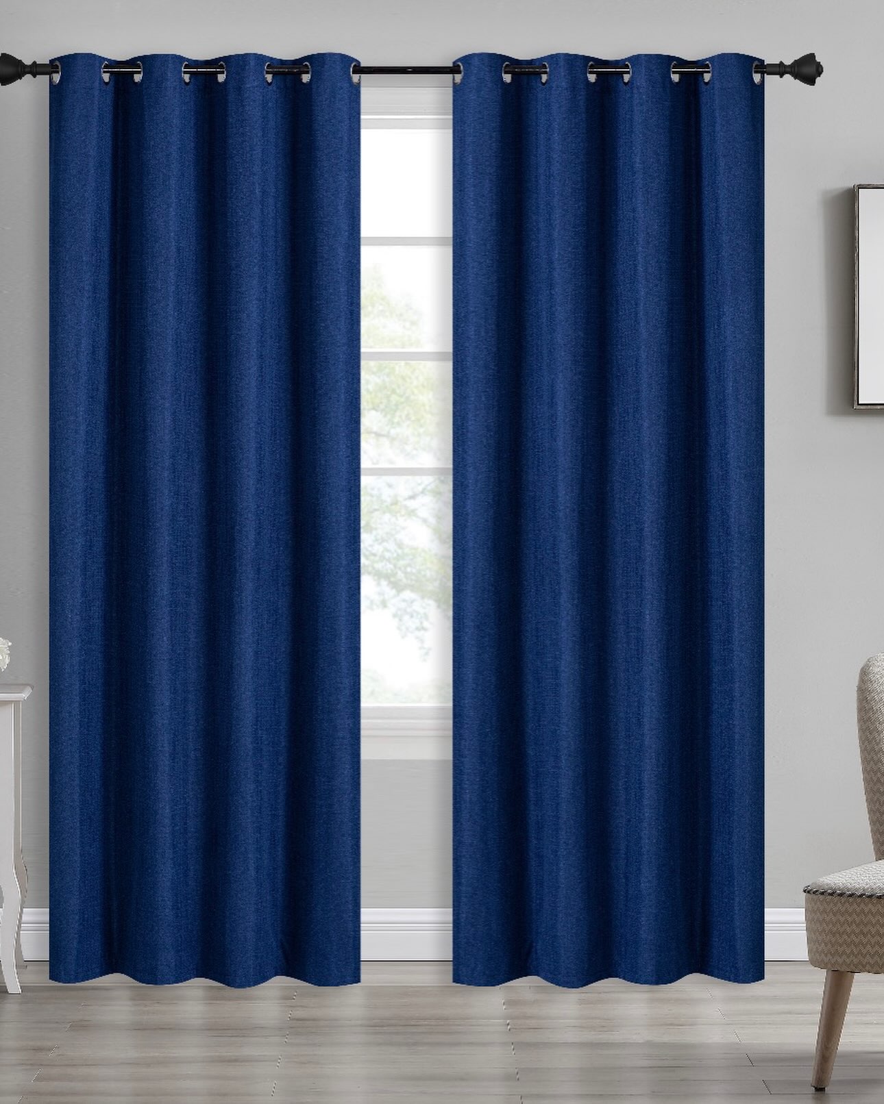 New Arrival: Koda Blackout Curtains w/Grommets – $18.00