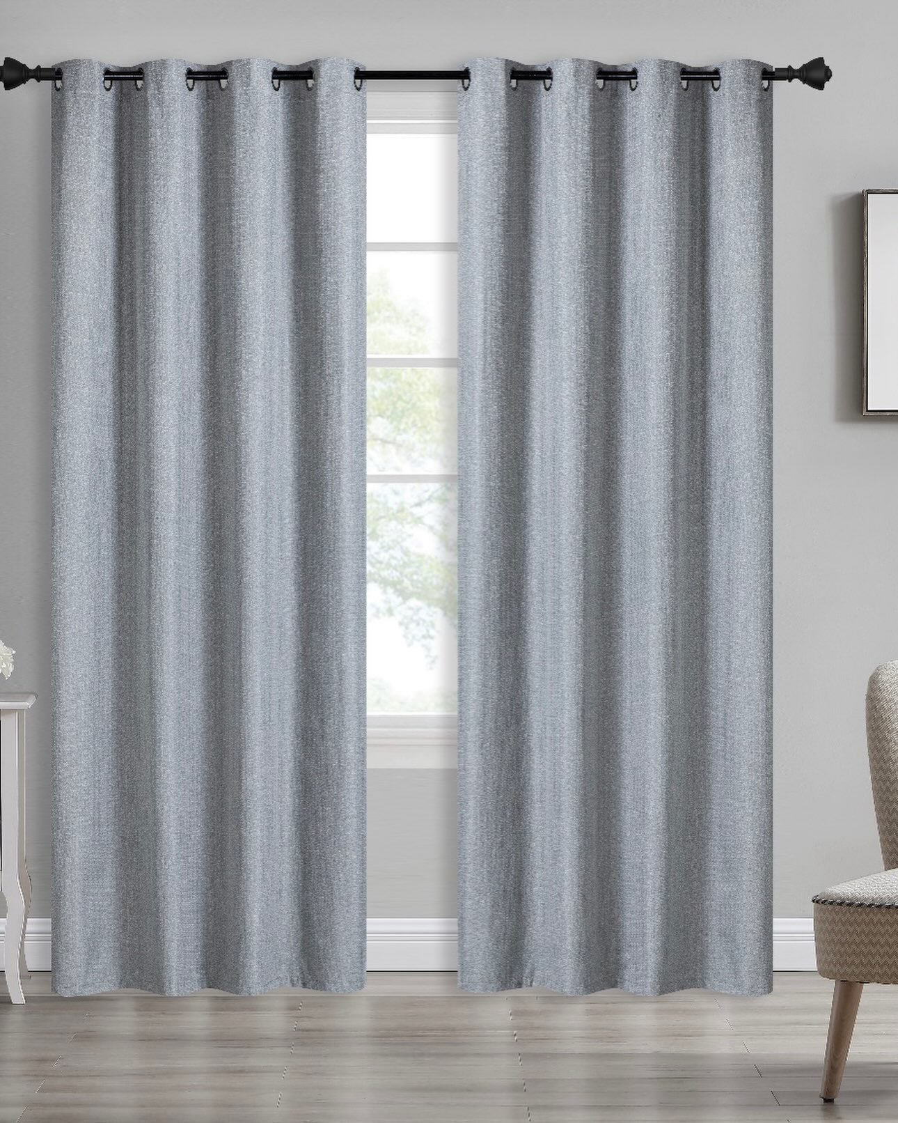 New Arrival: Koda Blackout Curtains w/Grommets – $18.00
