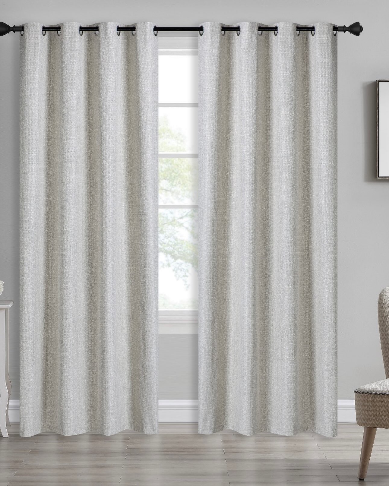 New Arrival: Koda Blackout Curtains w/Grommets – $18.00