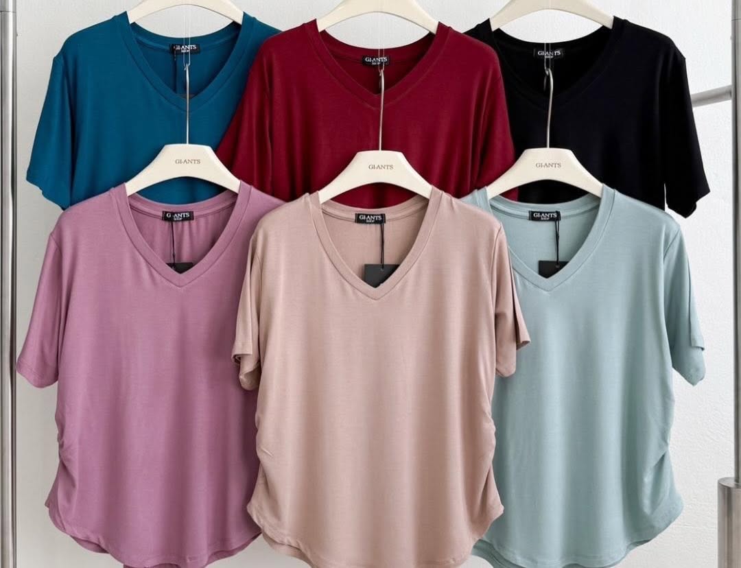 Ladies Cotton Tees – New Arrival at $25.00 (One Size)