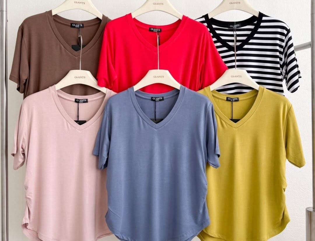 Ladies Cotton Tees – New Arrival at $25.00 (One Size)