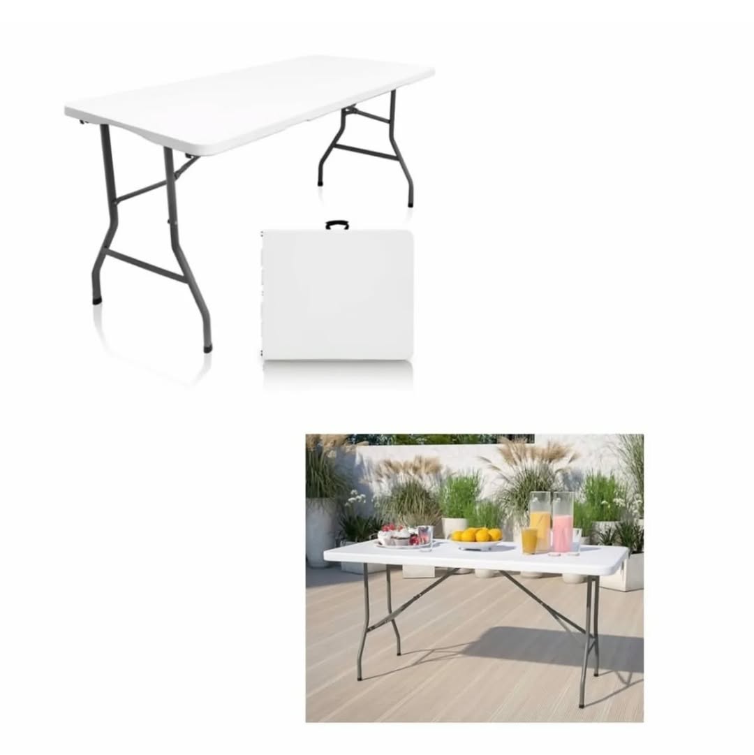 5FT Folding Table - $130.00 at SAS Barbados