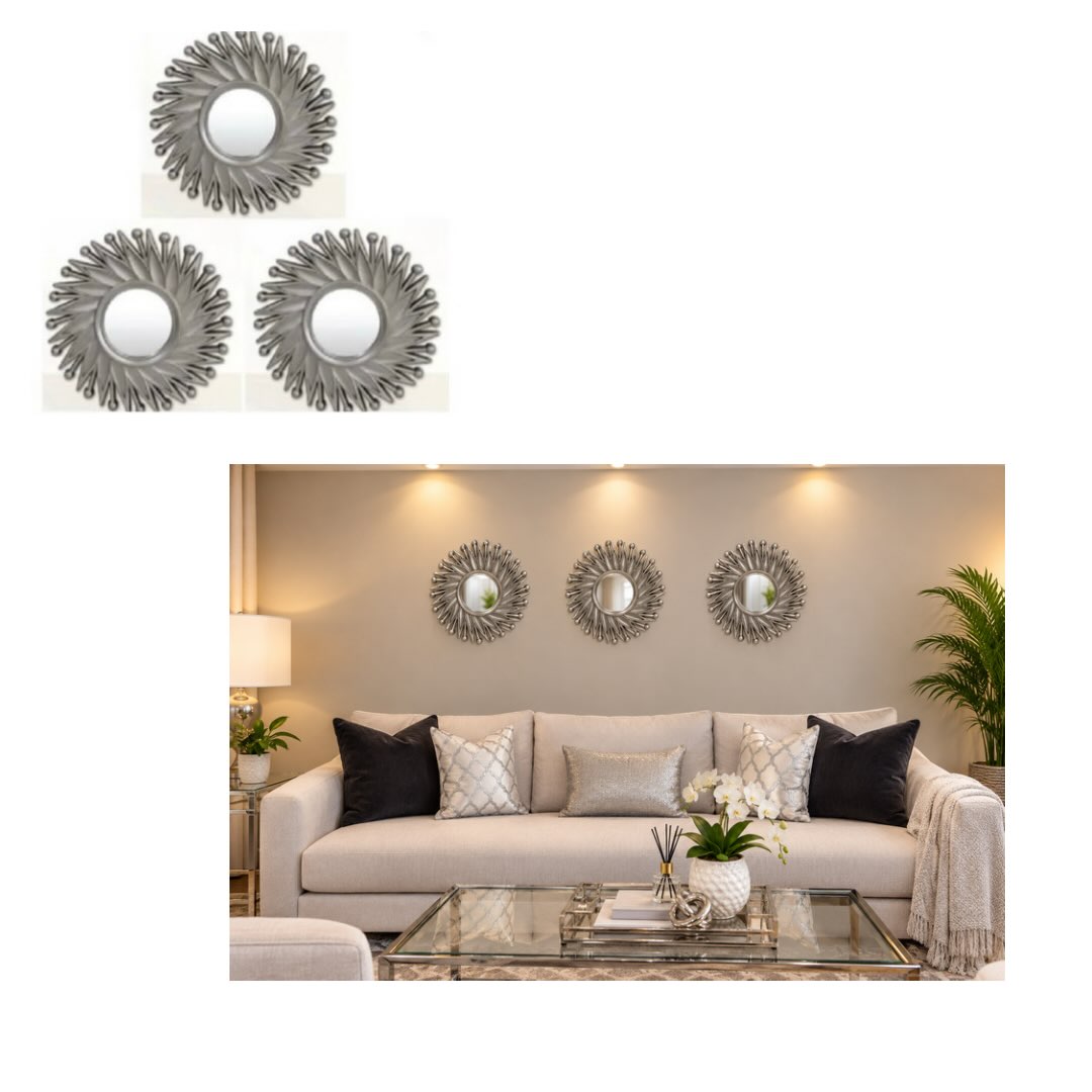 Maris 3pc Decorative Mirror Set – $15.00 at SAS Barbados