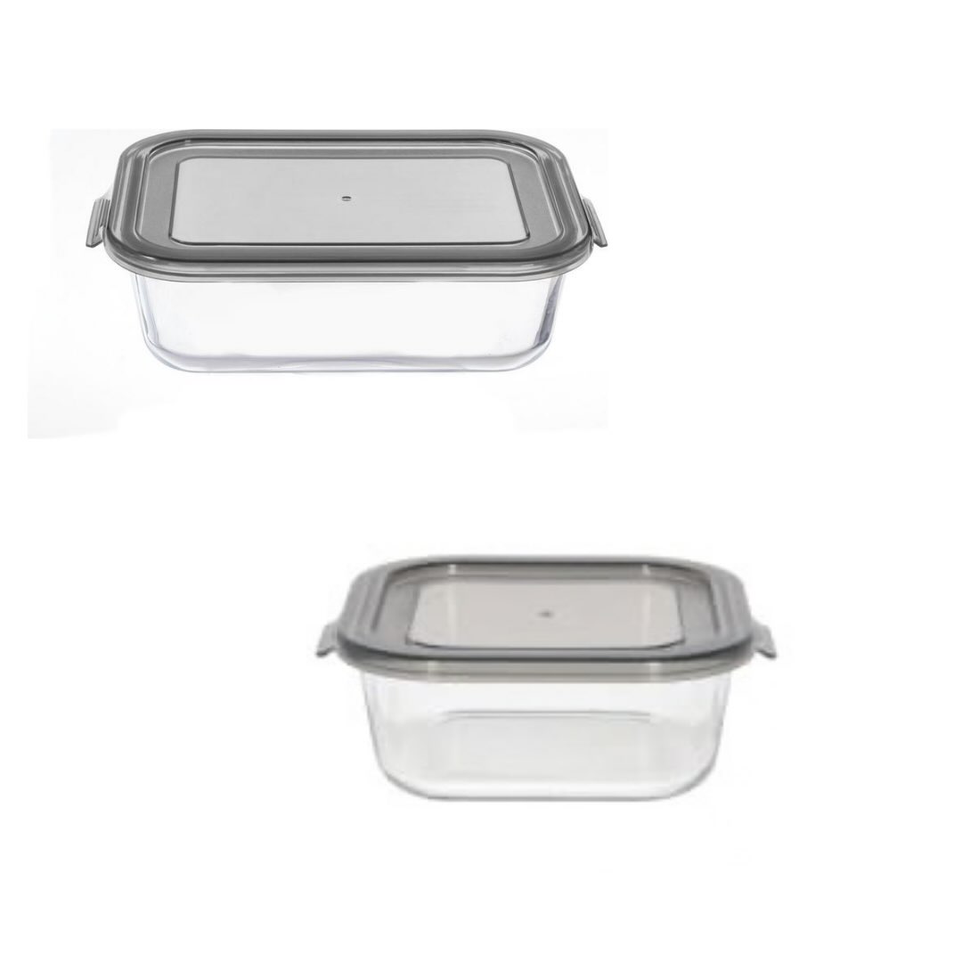 Glass Storage Food Containers Back in Stock – From $8.00