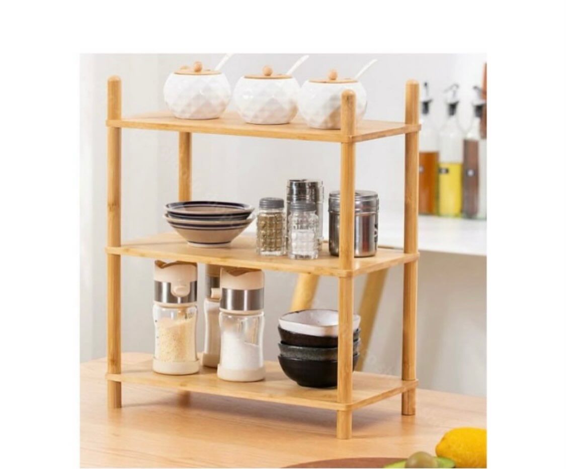 Bamboo Multipurpose 3 Tier Rack – $30.00 at SAS Department Store