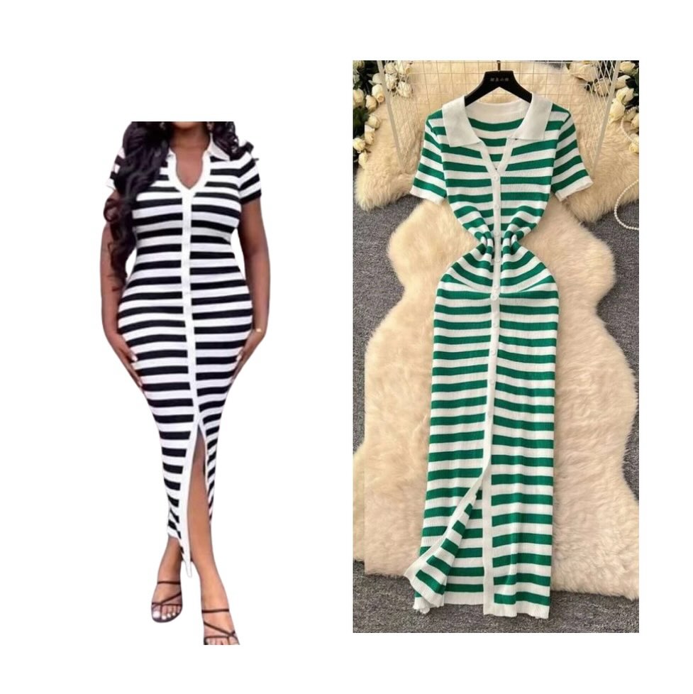 Ladies Striped Dress - $35.00 at SAS Department Store