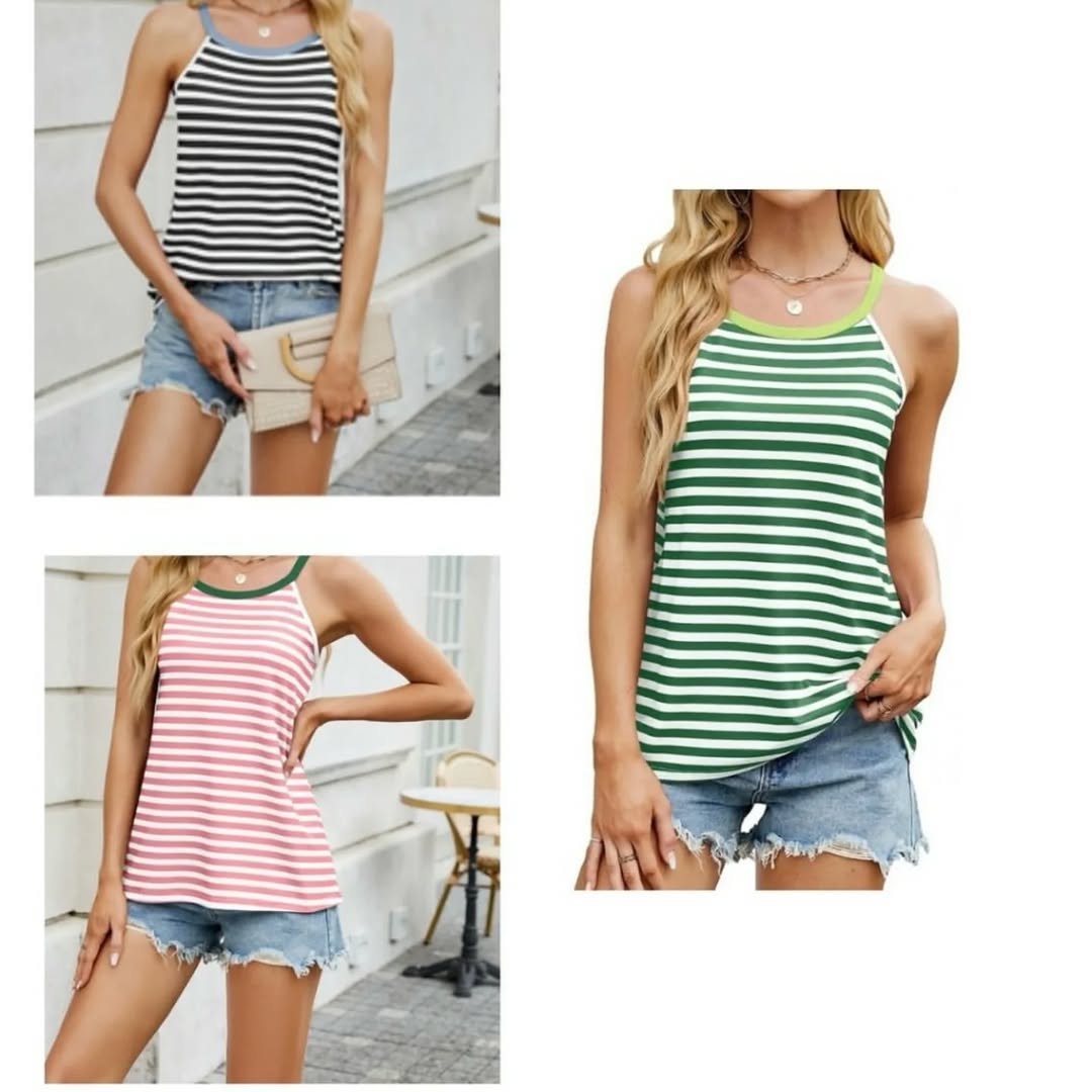 Ladies Striped Tank Tops - $10.00 at SAS Department Store