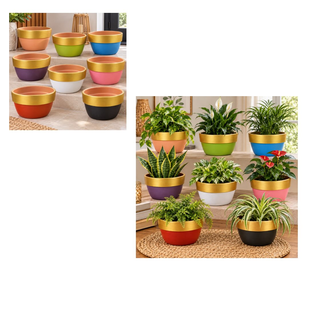 Terracotta Plant Pots – 3 Sizes from $5.00 at SAS Barbados