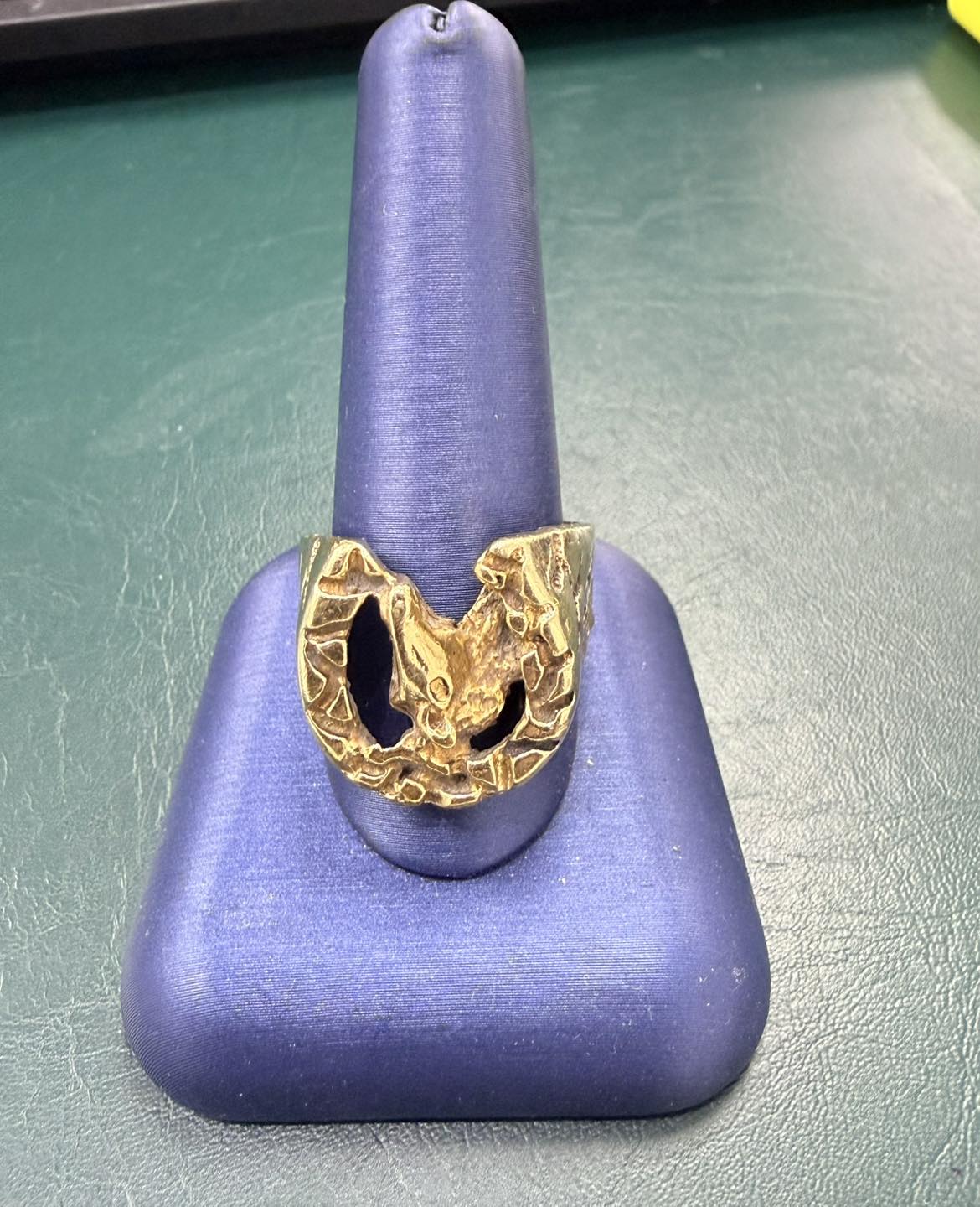 10K Gold Horseshoe Ring – Now $1,870 (Was $2,493)