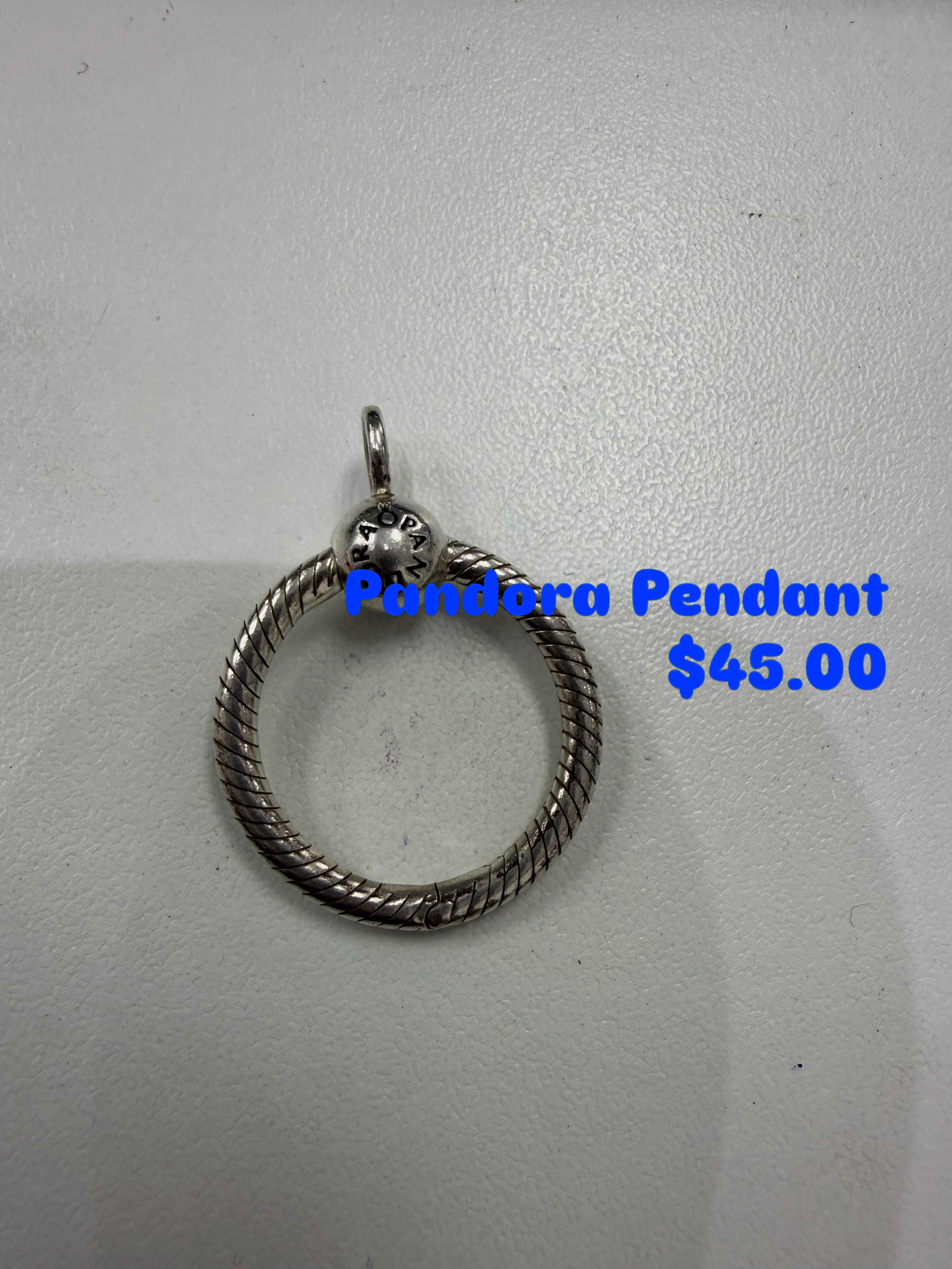 Pandora Silver Pendant – $45.00 at CashWiz Warrens