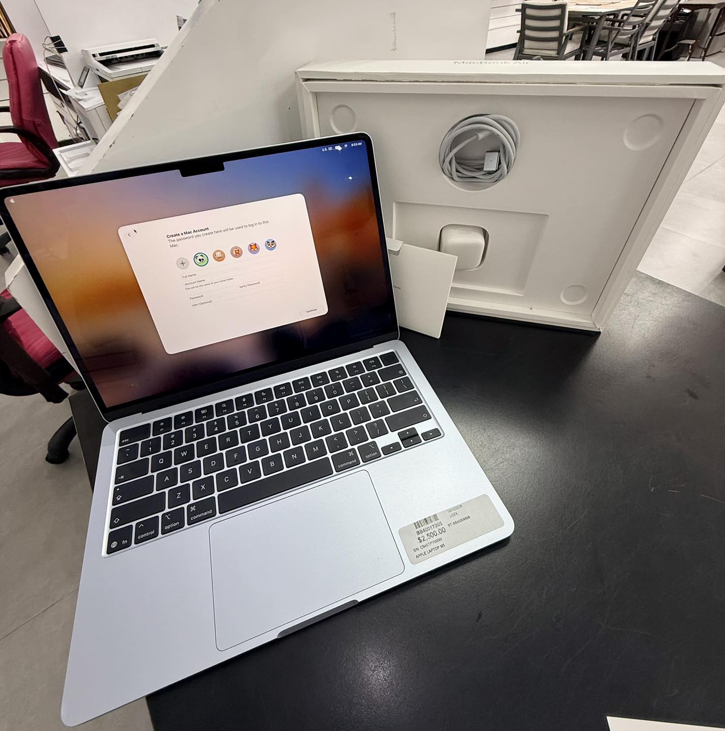 Apple MacBook Air M5 (Light Blue) – Pay Down Just $250, Up to 3 Months to Pay
