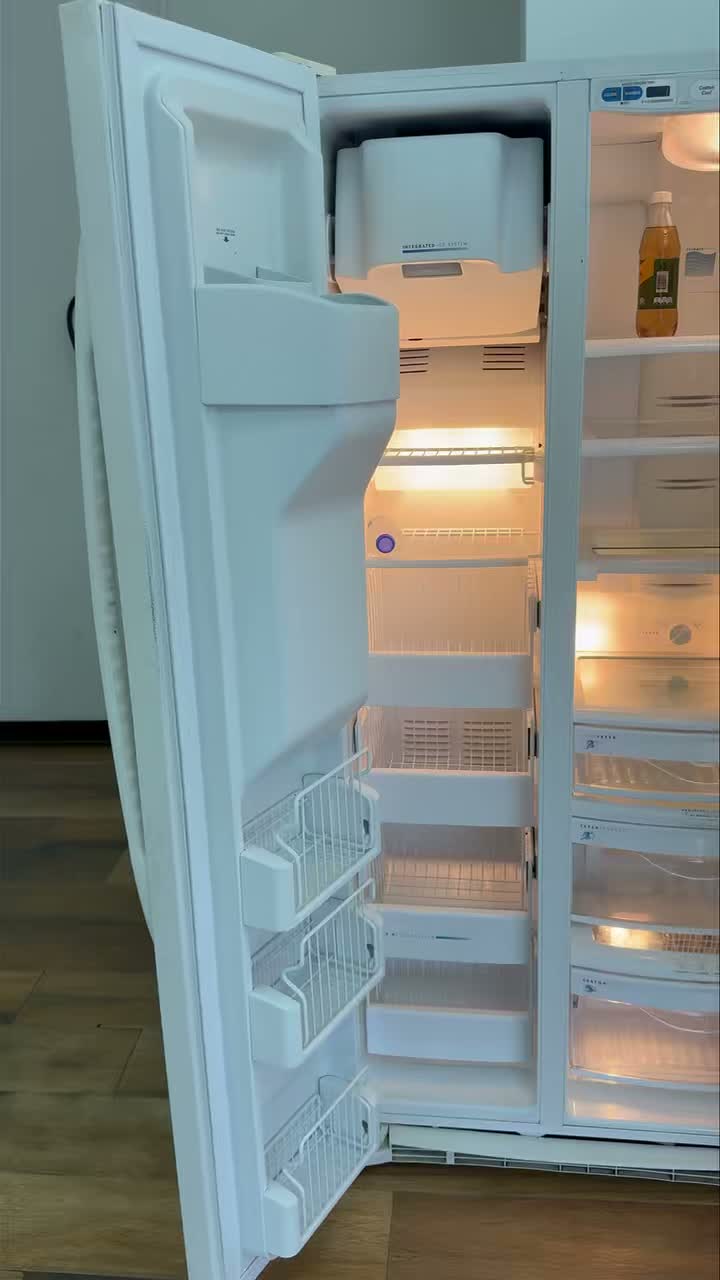 GE Side-by-Side Refrigerator – $250 First Deposit Layaway Plan