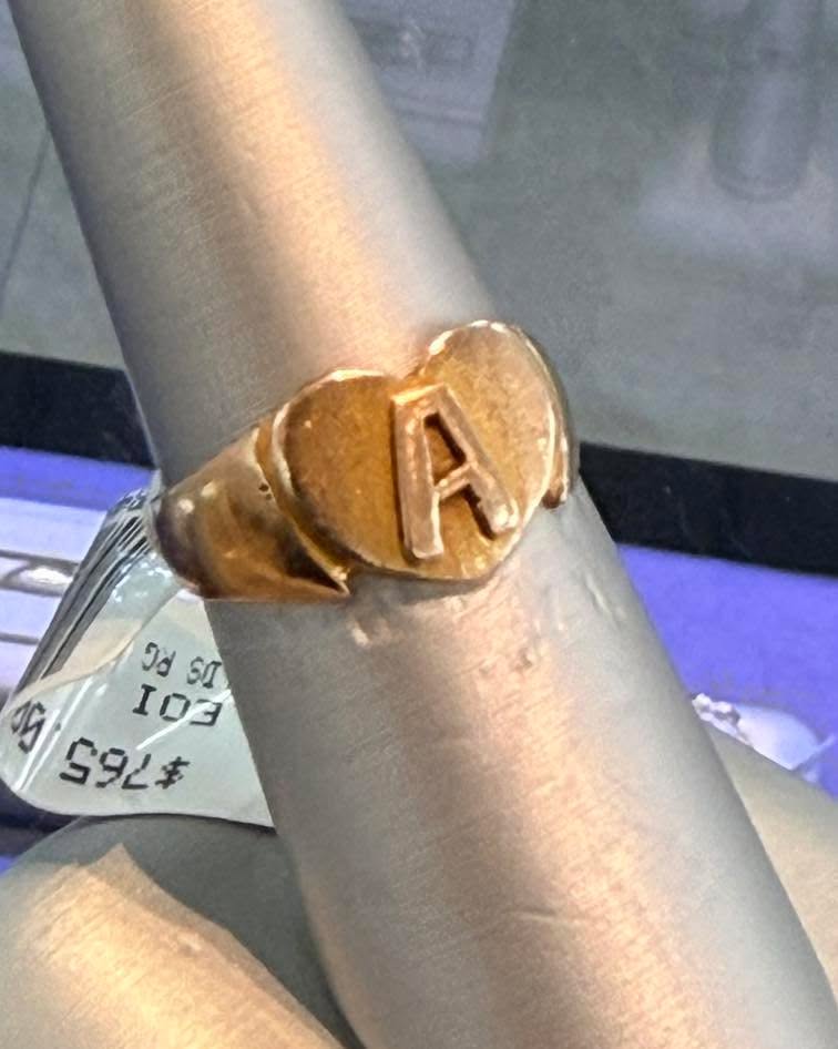 10KT Initial Ring – Was $765, Now $689