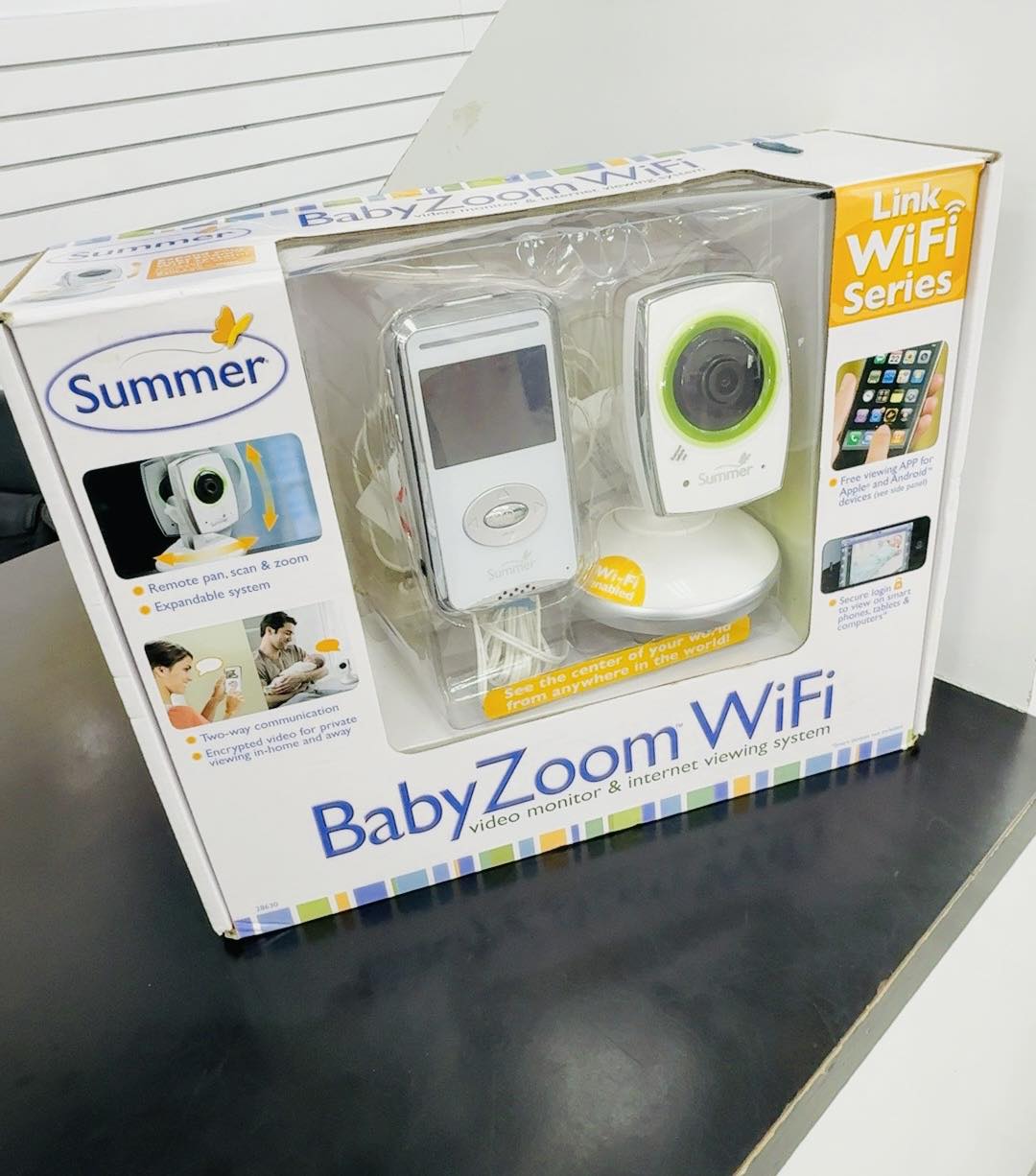 Summer BabyZoom WiFi Video Monitor – Only $150 BBD